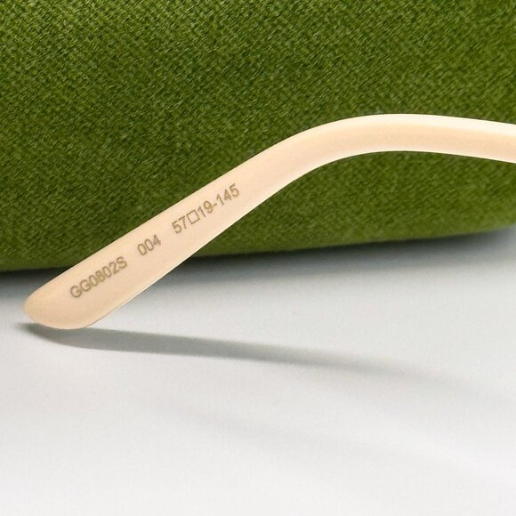 NEW GUCCI SUNGLASSES GG0802S 004 GOLD WOMEN EYEWEAR GUCCI main image 2